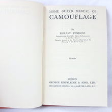 Home Guard Manual of Camouflage (1942)