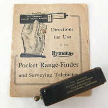 Hymans Pocket Range Finder (1915)
