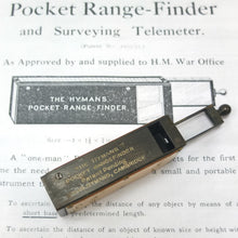 Télémètre de poche Hymans (1915)