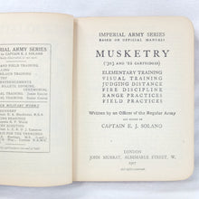 Imperial Army Series: Musketry (1917)