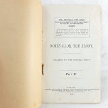 Notes From the Front -Part II (1914)