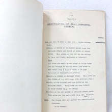 Notes on Enemy Army identifications - Germany (1939)