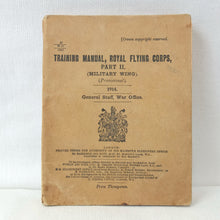 Training Manual Royal Flying Corps - Part II (1914)