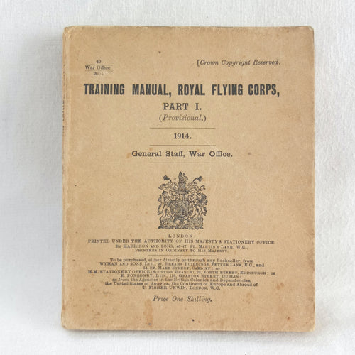 Training Manual Royal Flying Corps (1914) Part I