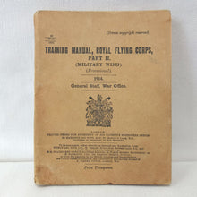 Training Manual Royal Flying Corps - Part II (1914)