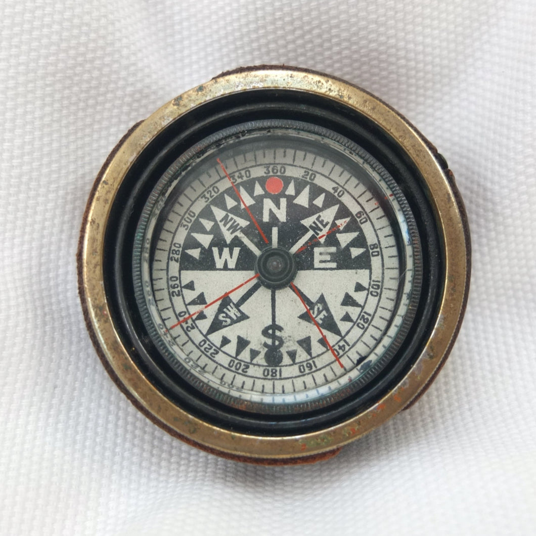 Francis Barker 'RGS' Gimbal Compass c.1900