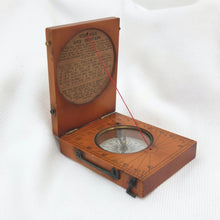 Boussole-cadran solaire Sadd & Son Barker c. 1875