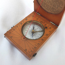 Boussole-cadran solaire Sadd & Son Barker c. 1875