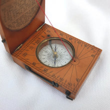 Boussole-cadran solaire Sadd & Son Barker c. 1875