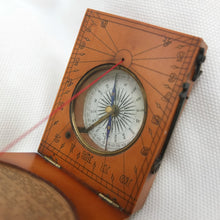 Boussole-cadran solaire Sadd & Son Barker c. 1875
