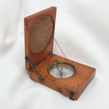 Boussole-cadran solaire Sadd & Son Barker c. 1875