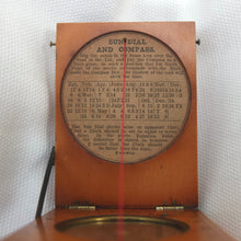 Boussole-cadran solaire Sadd & Son Barker c. 1875