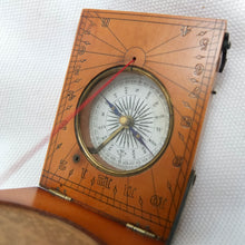 Boussole-cadran solaire Sadd & Son Barker c. 1875