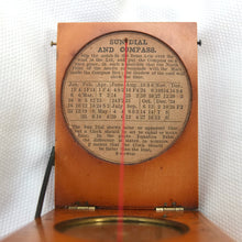 Robert Sadd Pocket Sundial Compass c.1860