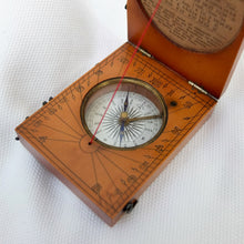 Boussole-cadran solaire Sadd & Son Barker c. 1875