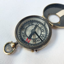 Francis Barker Skeleton Dial Compass c.1880