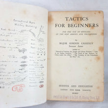 Tactics for Beginners in the New Army (1915)