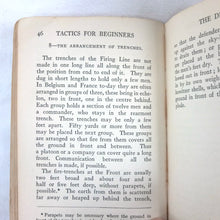 Tactics for Beginners in the New Army (1915)
