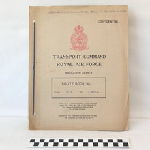 RAF Transport Command Route Book No. 1 - UK to Cairo (1944)