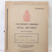 RAF Transport Command Route Book No. 1 - UK to Cairo (1944)