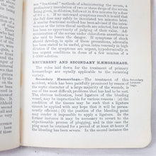 Memorandum on the Treatment of Injuries in War (1915)