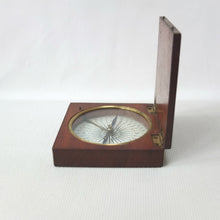 Victorian Wooden Pocket Compass c.1840