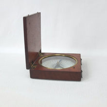 Victorian Wooden Pocket Compass c.1840