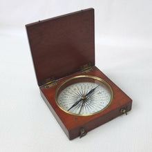 Victorian Wooden Pocket Compass c.1840