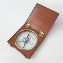 Victorian Wooden Pocket Compass c.1840