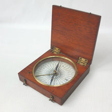 Victorian Wooden Pocket Compass c.1840