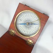 Victorian Wooden Pocket Compass c.1840