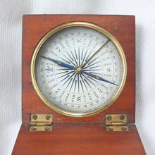 Victorian Wooden Pocket Compass c.1840