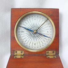 Victorian Wooden Pocket Compass c.1840