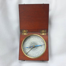 Victorian Wooden Pocket Compass c.1840