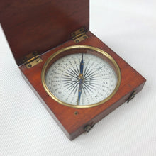 Victorian Wooden Pocket Compass c.1840