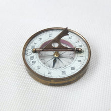 Victorian Pocket Sundial Compass c.1860
