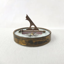 Victorian Pocket Sundial Compass c.1860