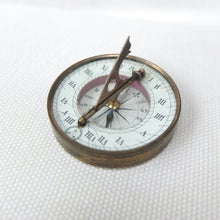 Victorian Pocket Sundial Compass c.1860