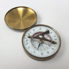Victorian Pocket Sundial Compass c.1860