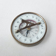 Victorian Pocket Sundial Compass c.1860
