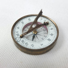 Victorian Pocket Sundial Compass c.1860