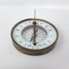 Victorian Pocket Sundial Compass c.1860