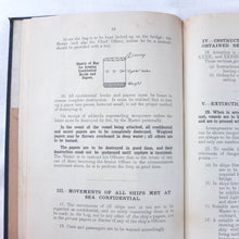 War Instructions for British Merchant Ships (1917)