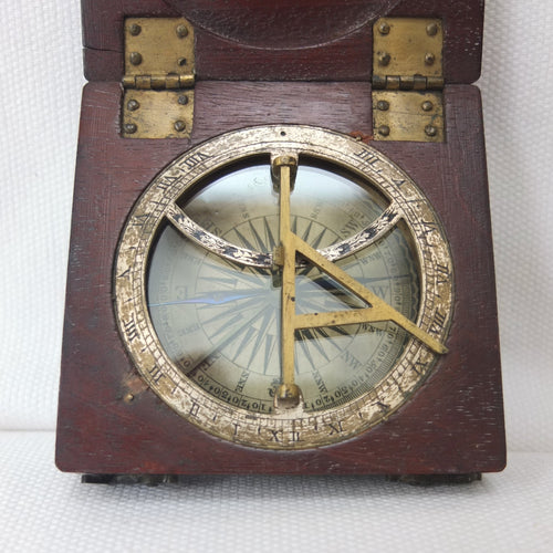 Georgian Pocket Sundial Compass c.1800