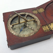 Georgian Pocket Sundial Compass c.1800