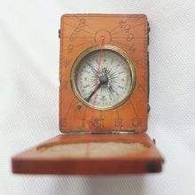 Victorian Pocket Sundial Compass c.1855