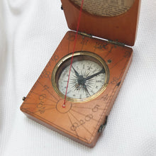 Victorian Pocket Sundial Compass c.1855