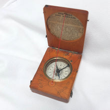 Victorian Pocket Sundial Compass c.1855