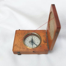 Victorian Pocket Sundial Compass c.1855