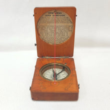 Victorian Pocket Sundial Compass c.1855